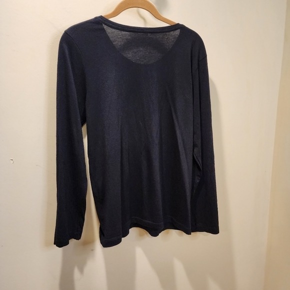 DRESSBARN Women's black Cotton Blend long Sleeves T-shirt size XL - Picture 7 of 8